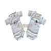 Conjunto de 2 Bodies de Manga Curta do Mickey Azul Claro