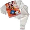 Pijama de Coralina de Criança Quimfer Feliz Natal Branco