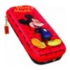 Estojo Escolar Disney do Mickey Mouse em 3D