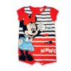 Macacão Disney da Minnie Mouse Riscas Vermelho