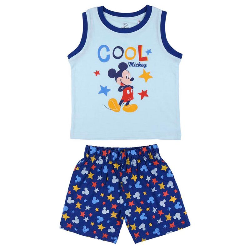 Pijama Disney T-shirt e Calção do Mickey Mouse
