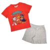 Pijama T-Shirt e Calção da Patrulha Pata Vermelho