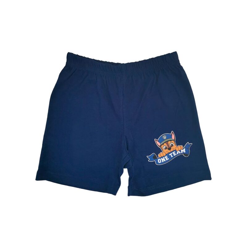 Pijama T-Shirt e Calção da Patrulha Pata Azul
