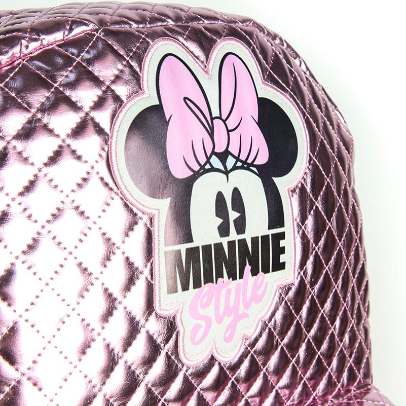 Mochila Escolar da Minnie Fashion Brilhante de 40 cm