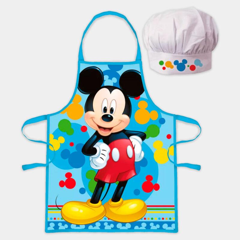 Avental do Mickey com Chapéu de Chefe