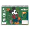 Caderno de Desenho Espiral do Mickey A4 de 30 Folhas