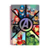Caderno Espiral dos Avengers Capa Rígida A5