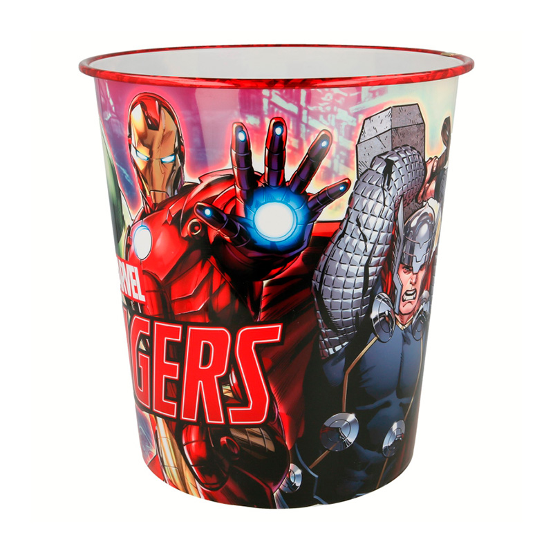 Caixote Decorativo dos Marvel Avengers de 22 cm