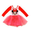 Vestido de Festas da Minnie com Saiote Rosa