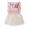 Conjunto de Disfarce da Princesa de Unicórnio Gold