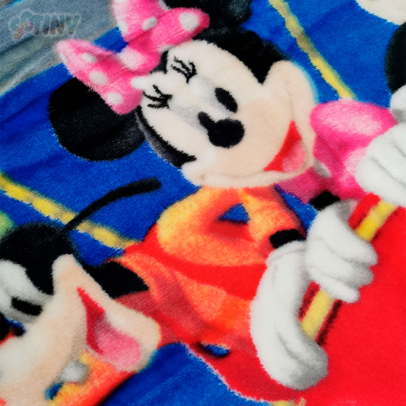 Cobertor Disney do Mickey Solteiro de 160x220cm