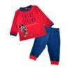 Pijama de Veludo de Bebé do Mickey Mouse