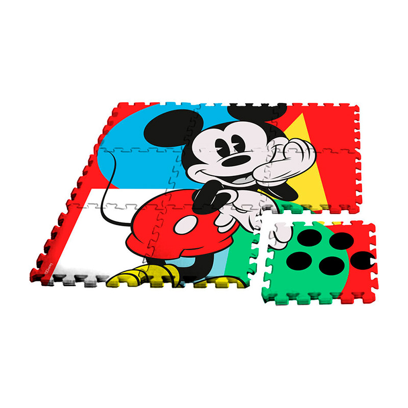 Puzzle EVA da Mickey Mouse de 9 Peças