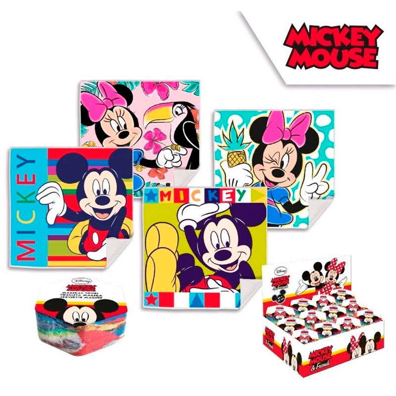 Toalhas Mágicas do Mickey e Minnie Disney