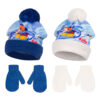 Conjunto de Bebé do Mickey Gorro e Luvas 48-50