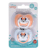 Conjunto da Minnie 2 Chuchas de Silicone com Tampa