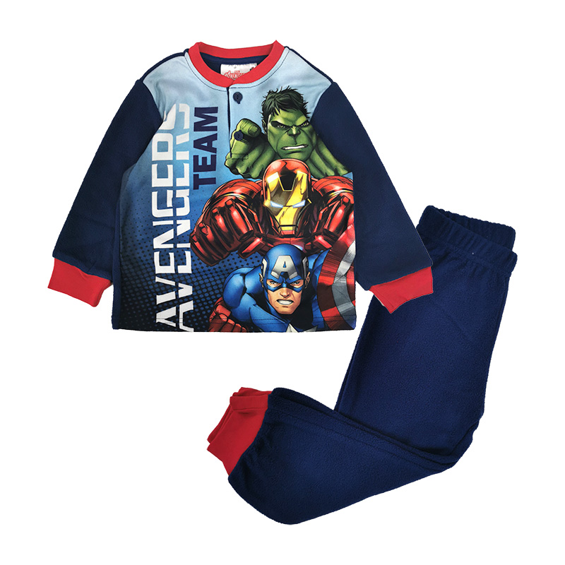 Pijama Polar dos Avengers Marvel