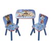 Conjunto da Patrulha Pata de Mesa e Cadeiras em Madeira