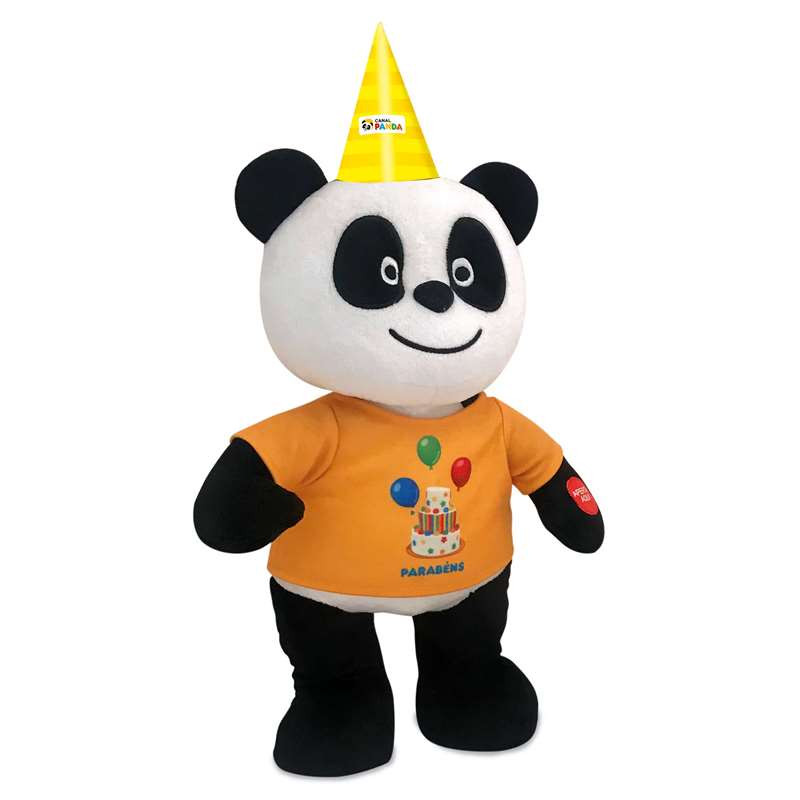 Peluche Panda Parabéns +3 Anos