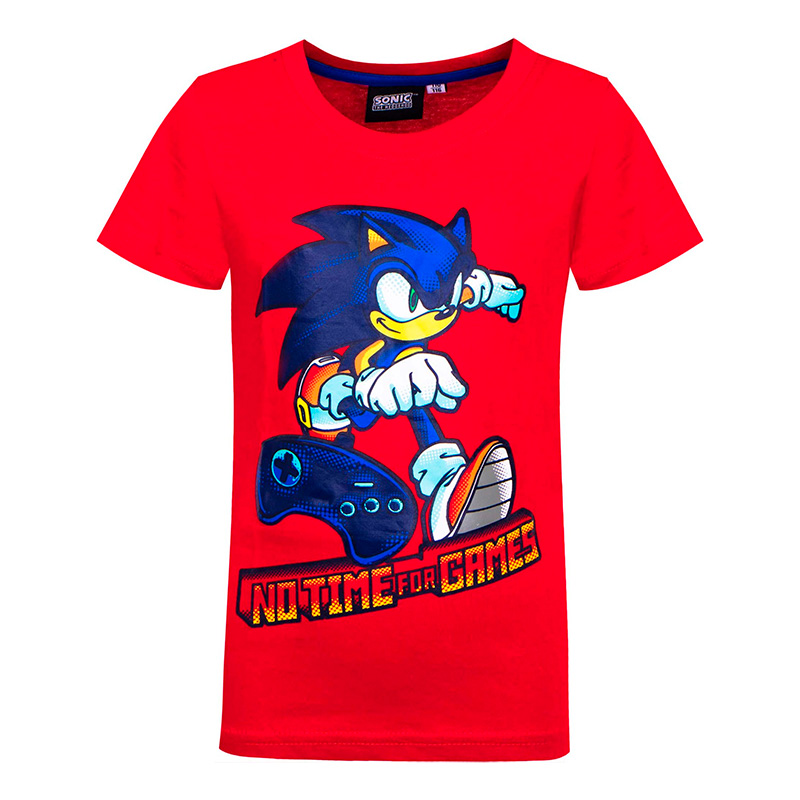 T-Shirt do Sonic The Hedgehog Vermelho