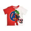 T-Shirt dos Marvel Avengers Vermelho/Branco