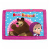 Carteira de Velcro da Masha e o Urso Infantil