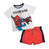 Conjunto do Homem Aranha T-Shirt e Calção Branco/Vermelho