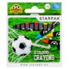 Pack Futebol de 12 Marcadores Laváveis