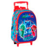 Mochila Escolar dos PJ Masks com Trolley de 37 cm