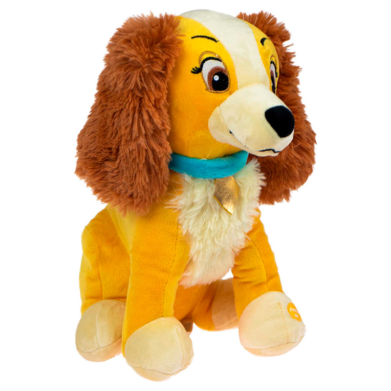 Peluche Disney da Lady com Som de 30 cm