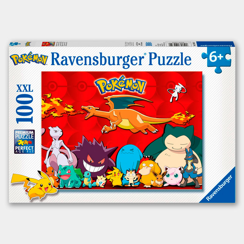Puzzle XXL dos Pokémon 100 Peças