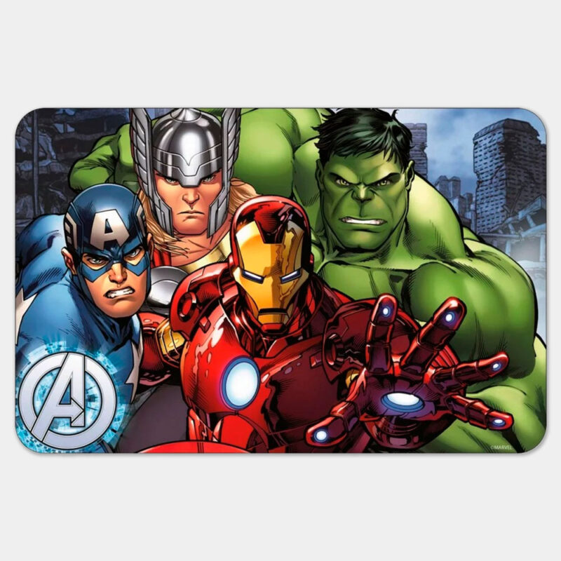 Individual de Plástico Marvel Avengers