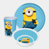 Set de Refeição Minions Melamina 3 Peças
