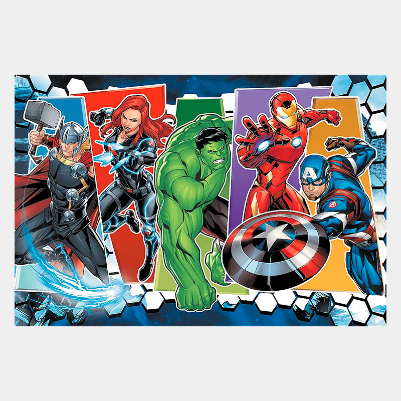Puzzle dos Avengers de 60 Peças