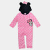 Pijama de Coralina Minnie com Capuz