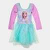 Vestido de Festas Frozen com Saiote Azul
