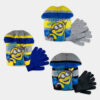 Conjunto Minions Gorro e Luvas