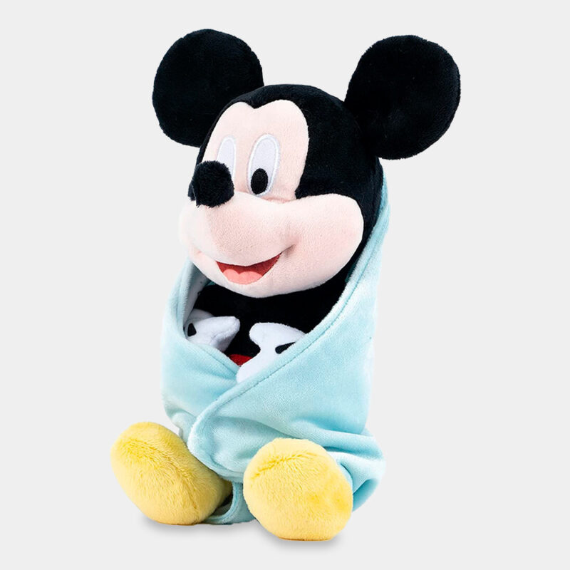 Peluche com Manta Mickey Disney 25cm