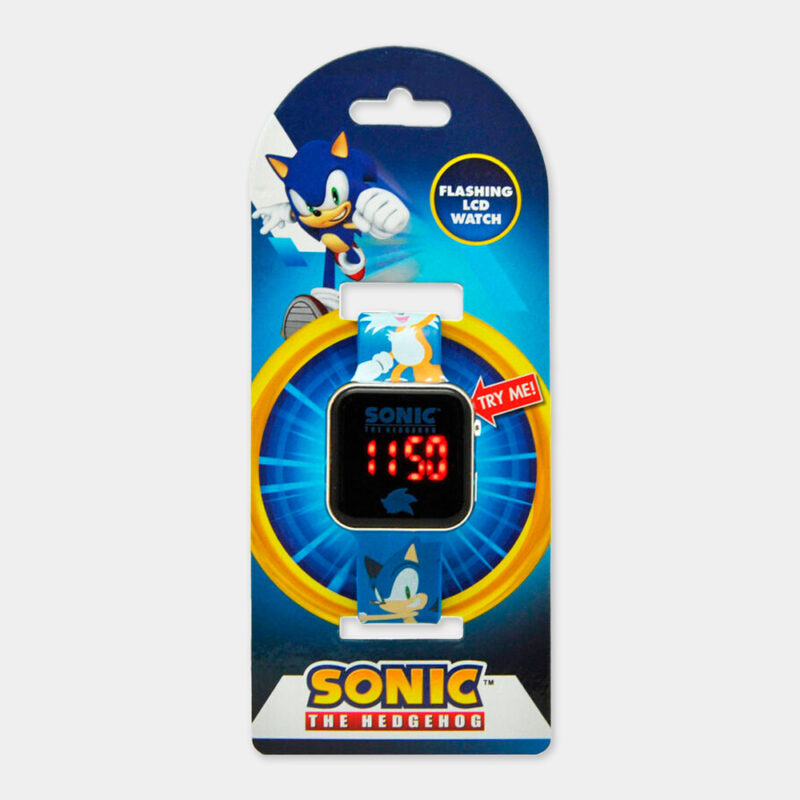 Relógio do Sonic Digital LED