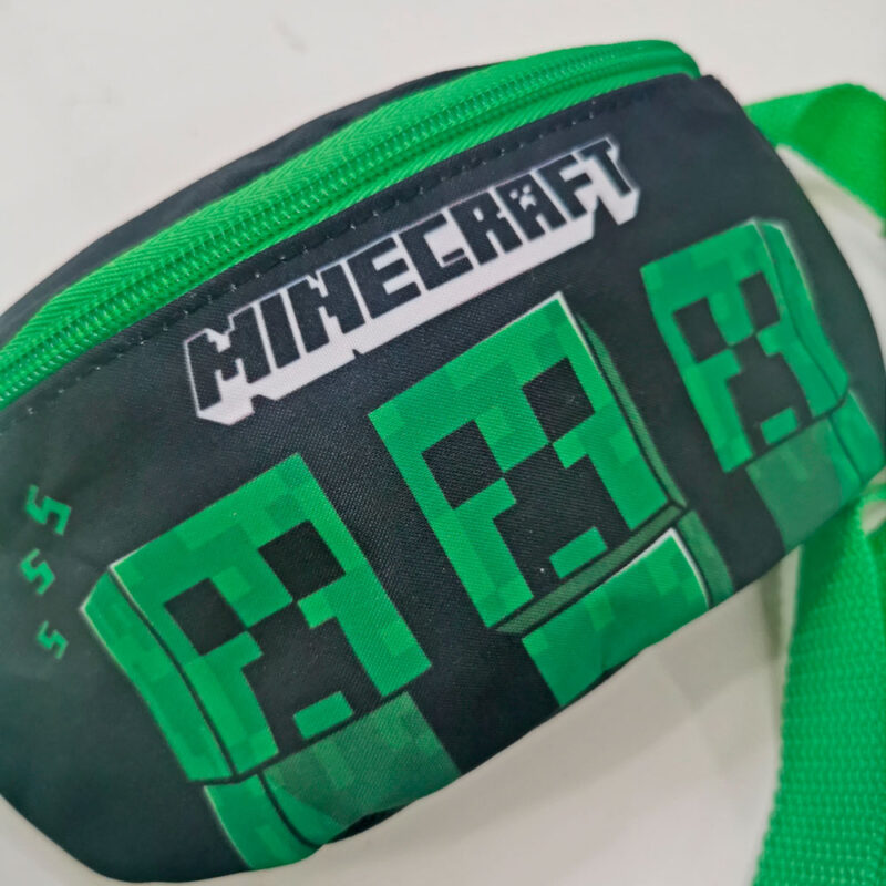 Bolsa de Cintura Creeper Minecraft de 22cm