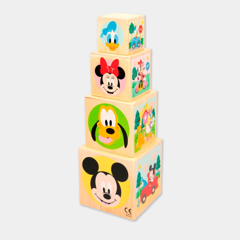 Torre Cubos de Madeira do Mickey