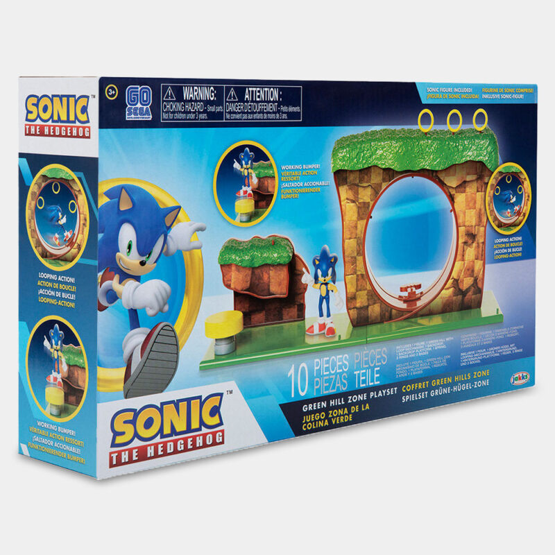 Playset Green Hill do Sonic