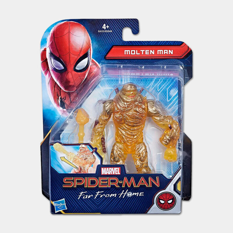 Figura Homem-Aranha Molten Man de 15cm