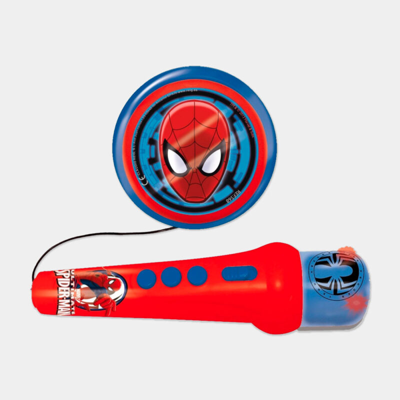 Microfone Eletrónico do Homem-Aranha com Amplificador
