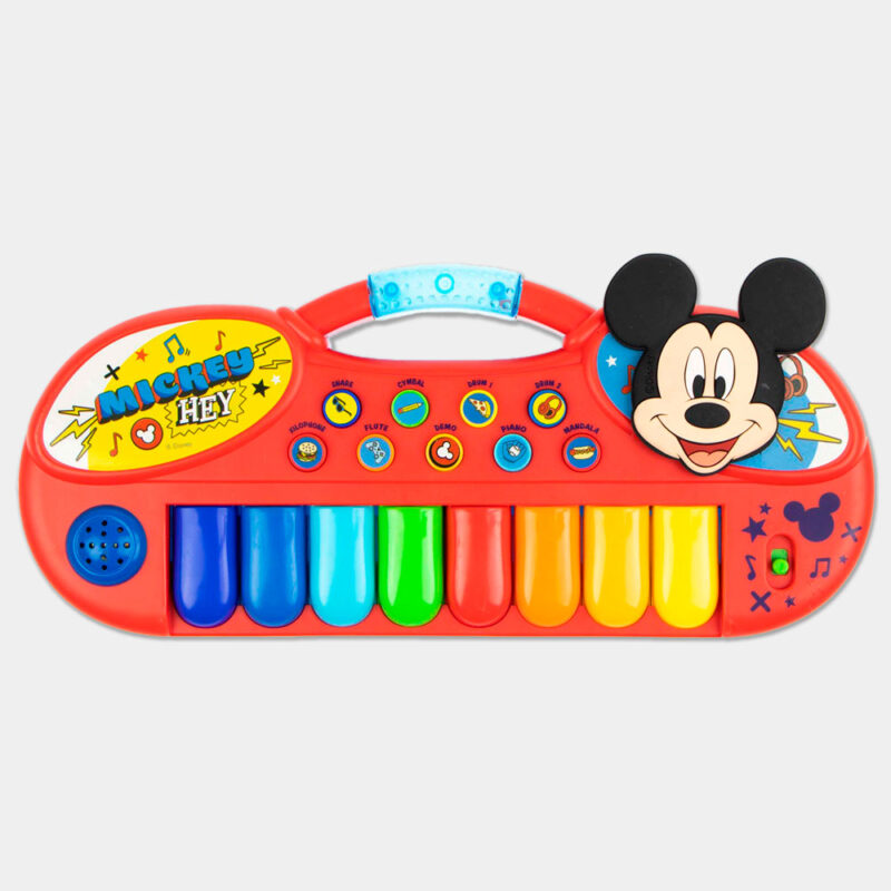 Piano Eletrónico do Mickey com Luz e Som