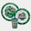 Conjunto Refeição Jurassic World de 3 Peças