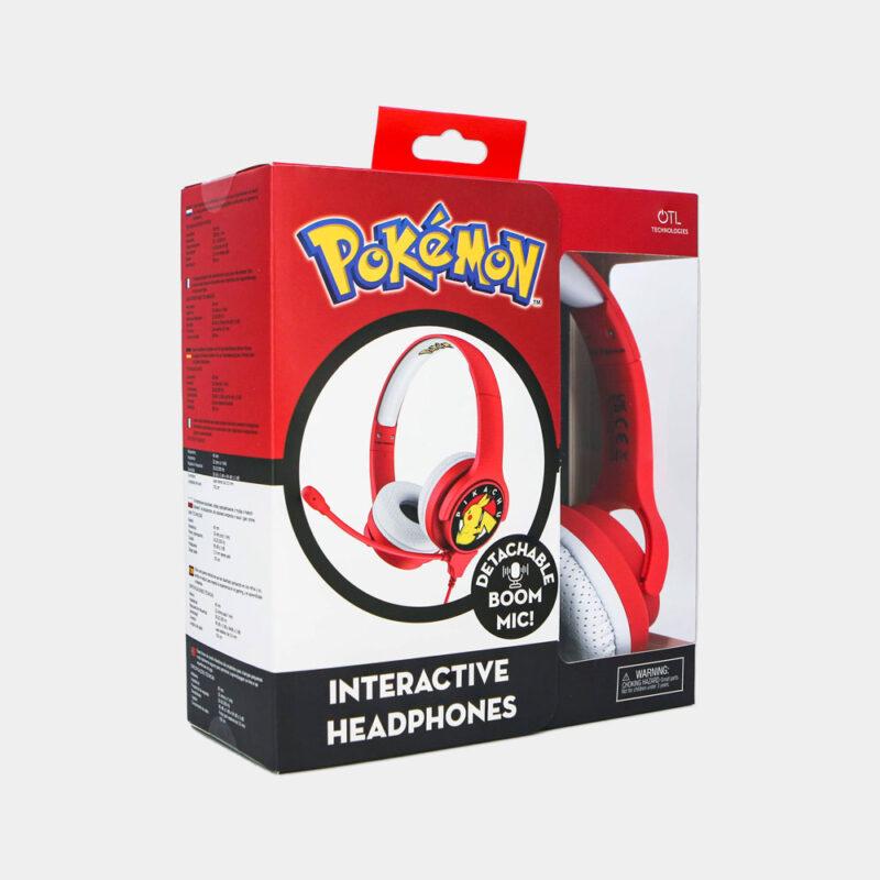 Auscultadores Gaming Infantis Pokémon