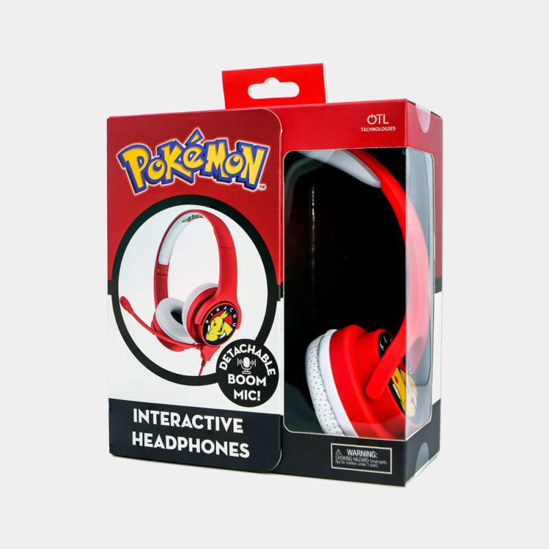 Auscultadores Gaming Infantis Pokémon