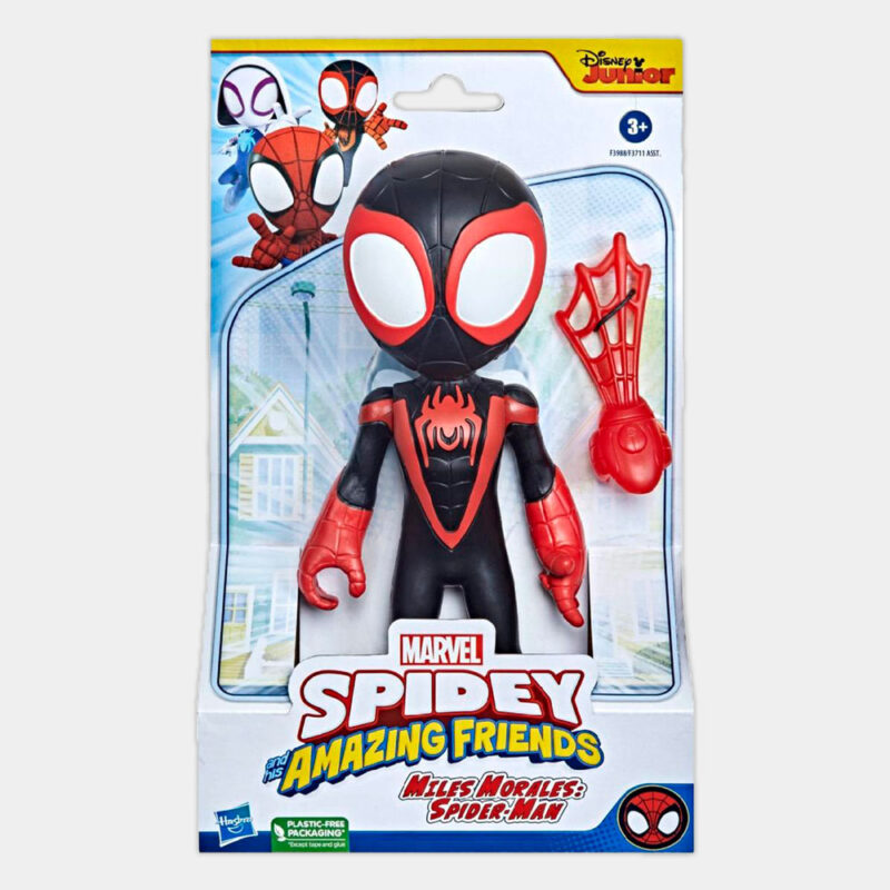 Figura Spidey Mega Miles-Morales de 24cm