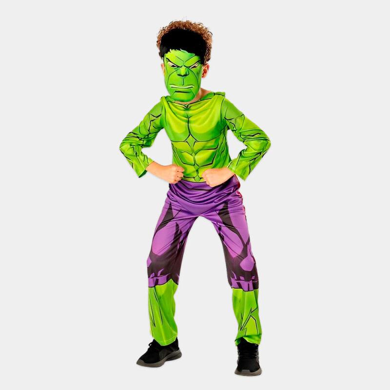 Fato Disfarce Hulk 7-8 Anos